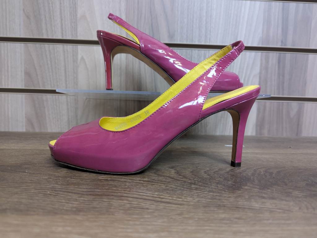 Boden High Heel Shoes Ladies Designer Glam Lush Summer Wedding Holiday UK 5 EU 38
