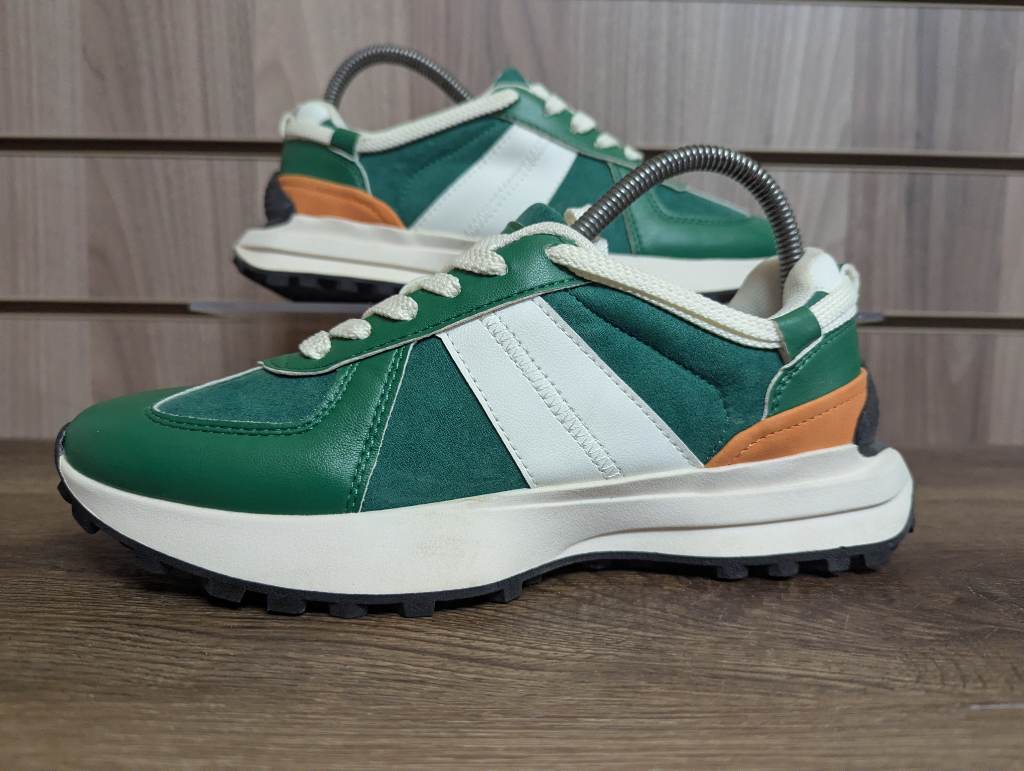 Monsoon Trya Cushion Trianers Ladies Streetwear Faux Leather Sneaker UK 5 EU 38