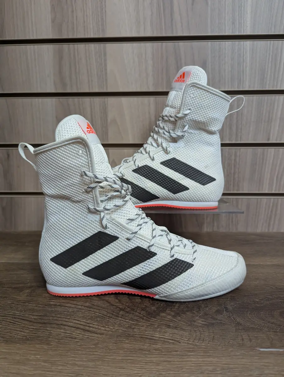 Adidas Box Hog 3 Boxing Boots Shoes Gym Boxing Combat UFC Ankle Uk 5.5 EU 38.5