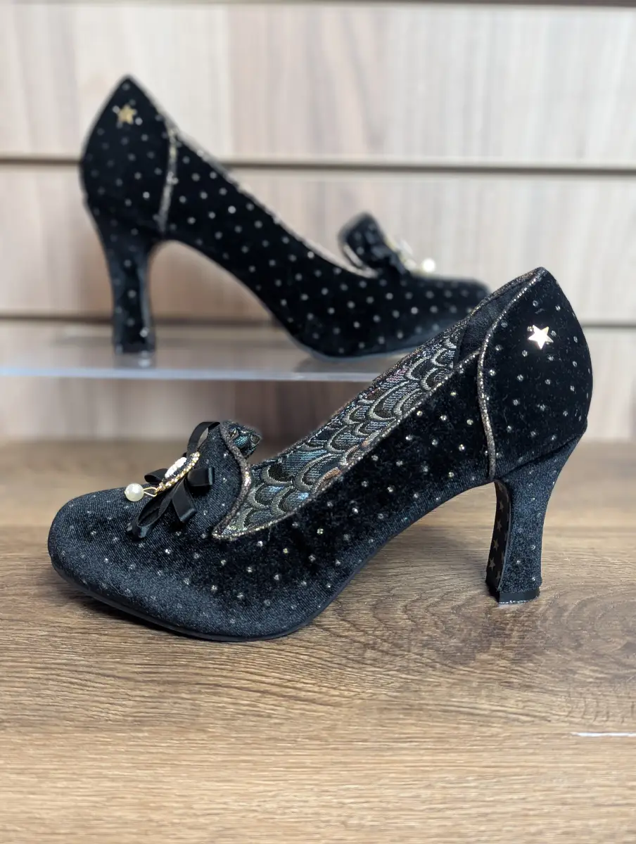 Joe Browns Siren Couture Court Shoe Embellished Glam Rock Rhinestone UK 6 EU 39