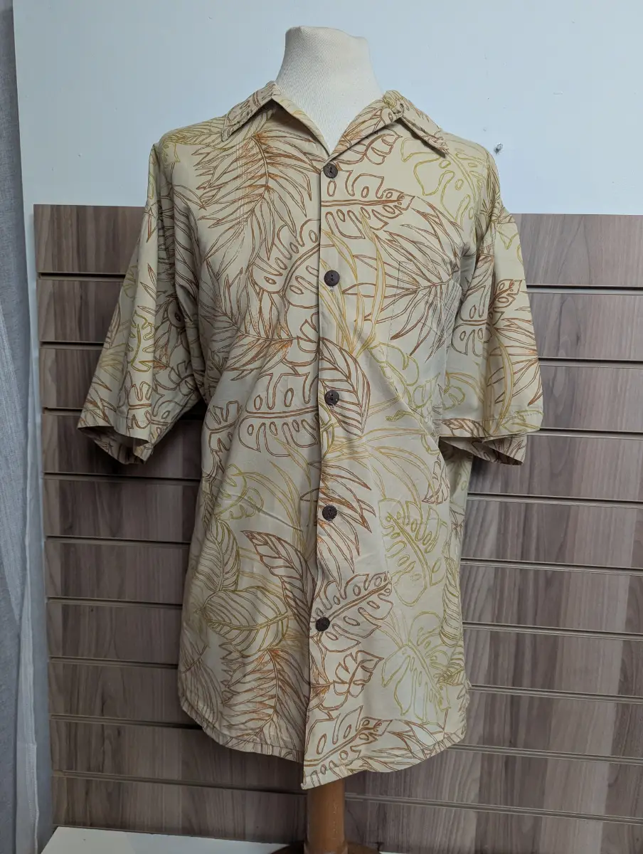Go-Barefoot Surf Beach Shirt Shirt Sleeve 100% Cotton Palm Holiday Summer XXL