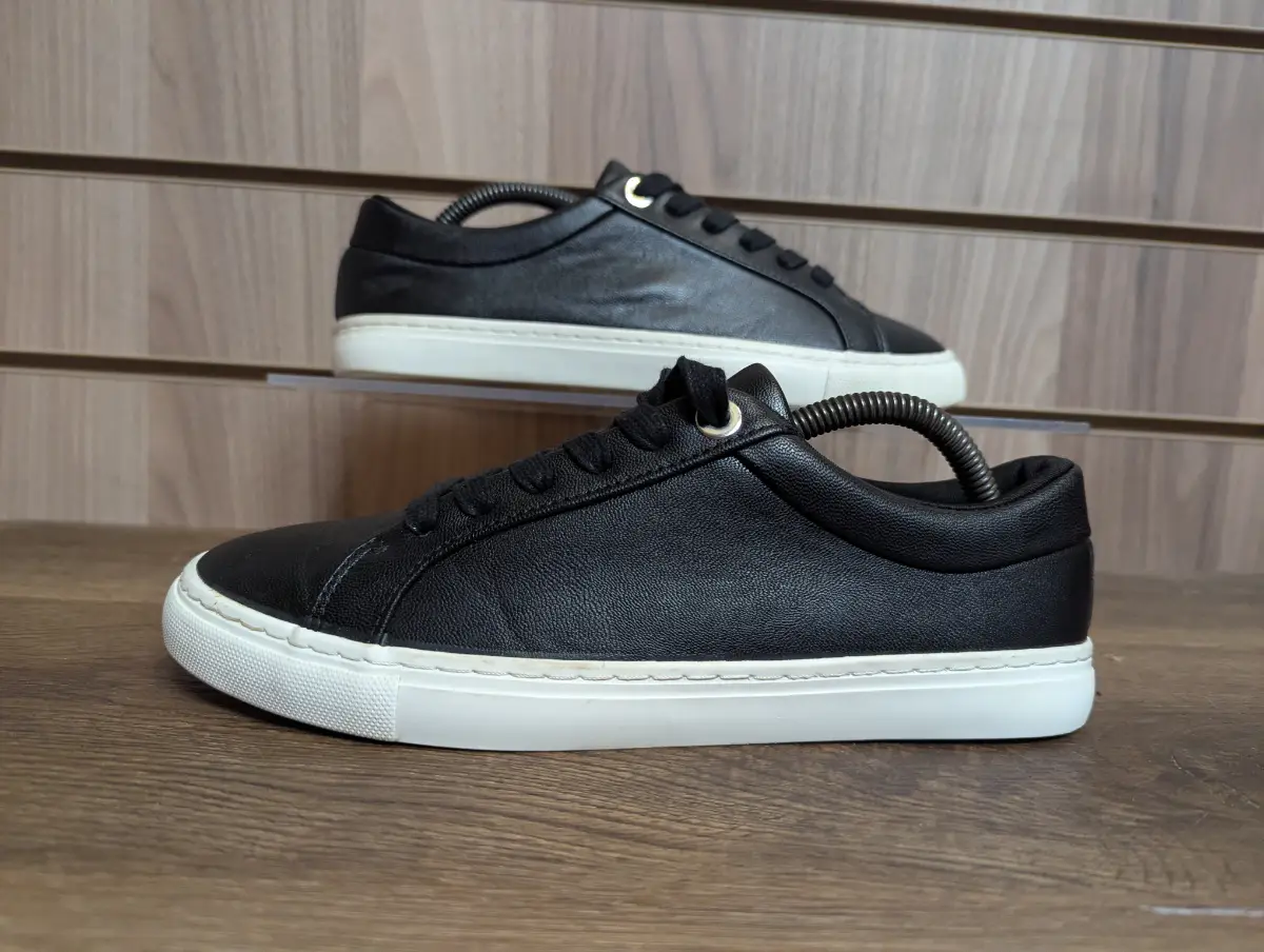 M & S Collection Trainers Womens Cushion Soft Premium Leather UK 4.5 EU 37.5