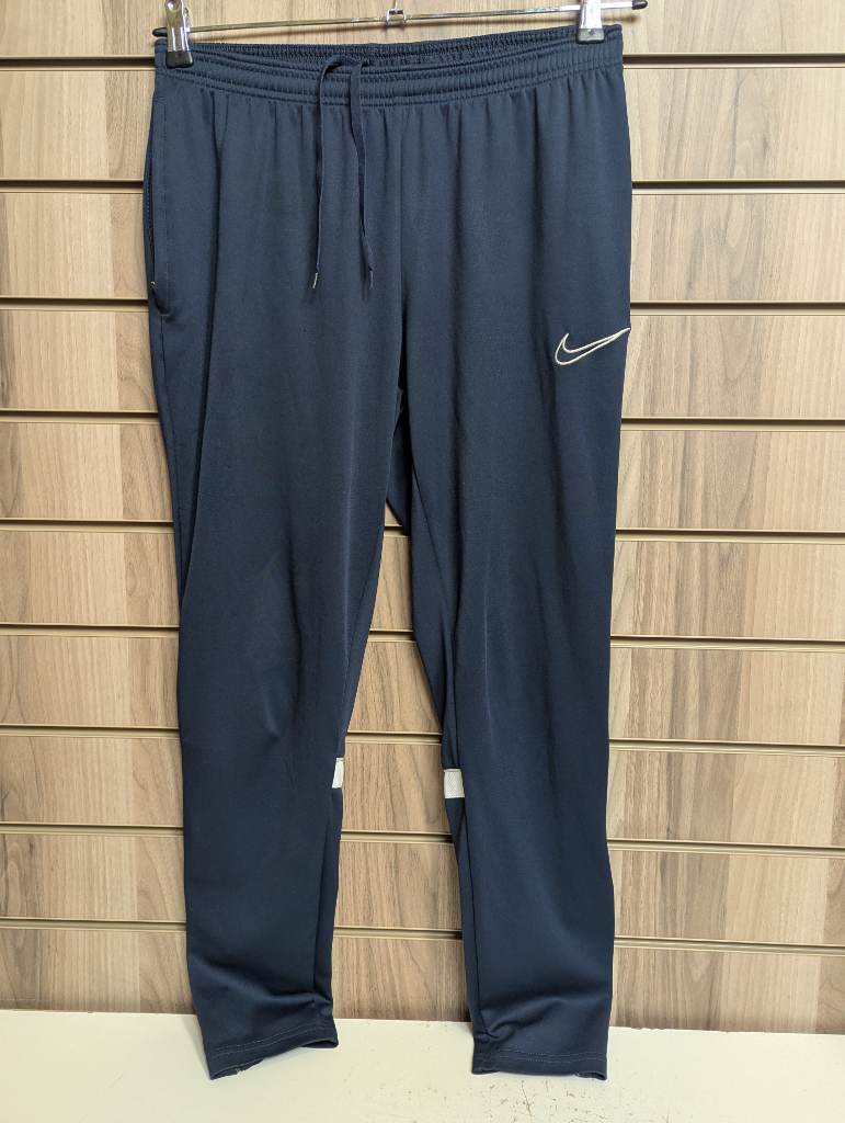 Nike Dri-Fit Tapered Track Pants Mens Navy Gym Run Walk Tracksuit Bottoms UK Medium