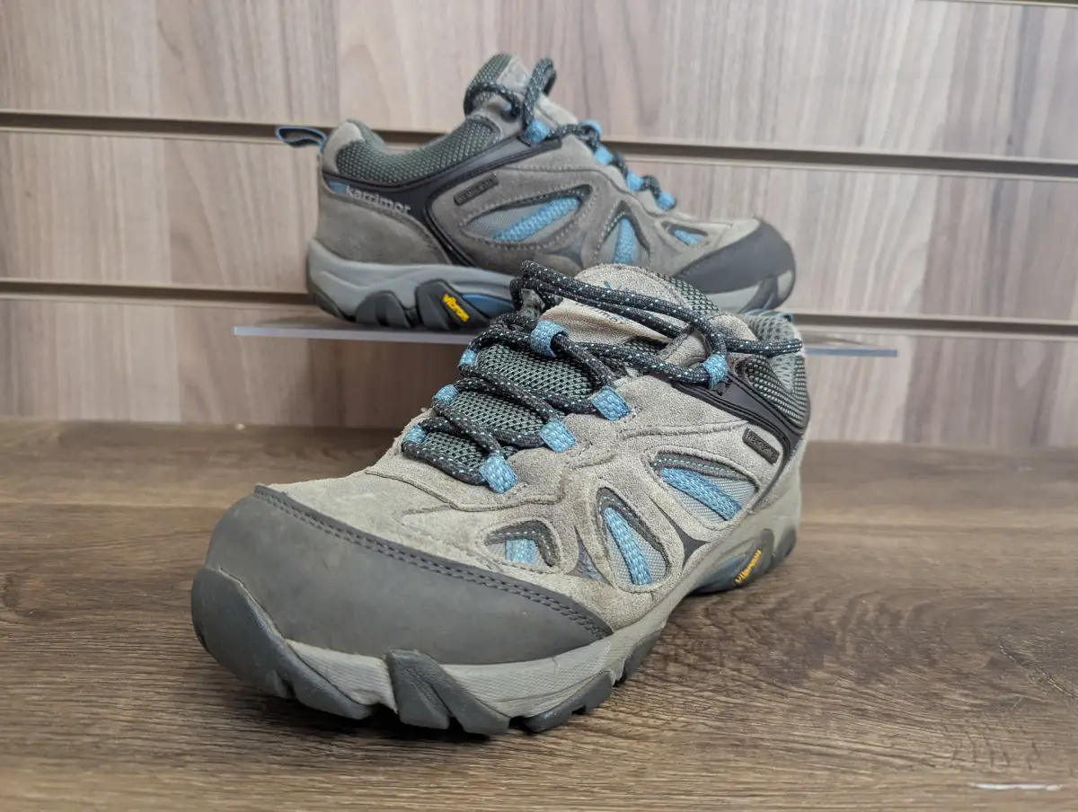 Karrimor KSB Aspen Walking Shoe Nubuck Trek Hike Waterproof Trainer UK 4 EU 37