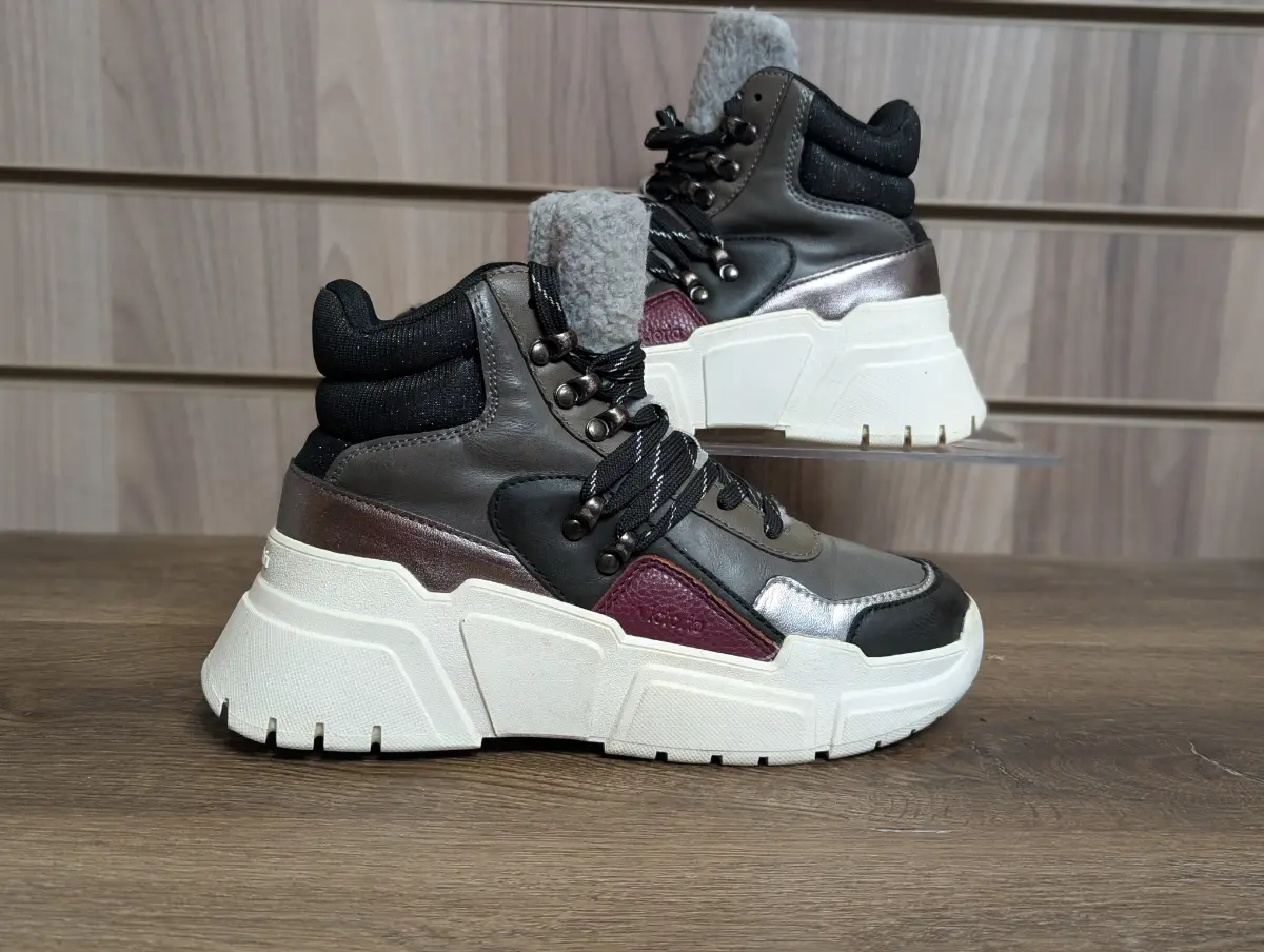 Victoria Totam Bota Trainers Chunky Sole Streetwear Luxury Pumps Boots UK 4 EU 37