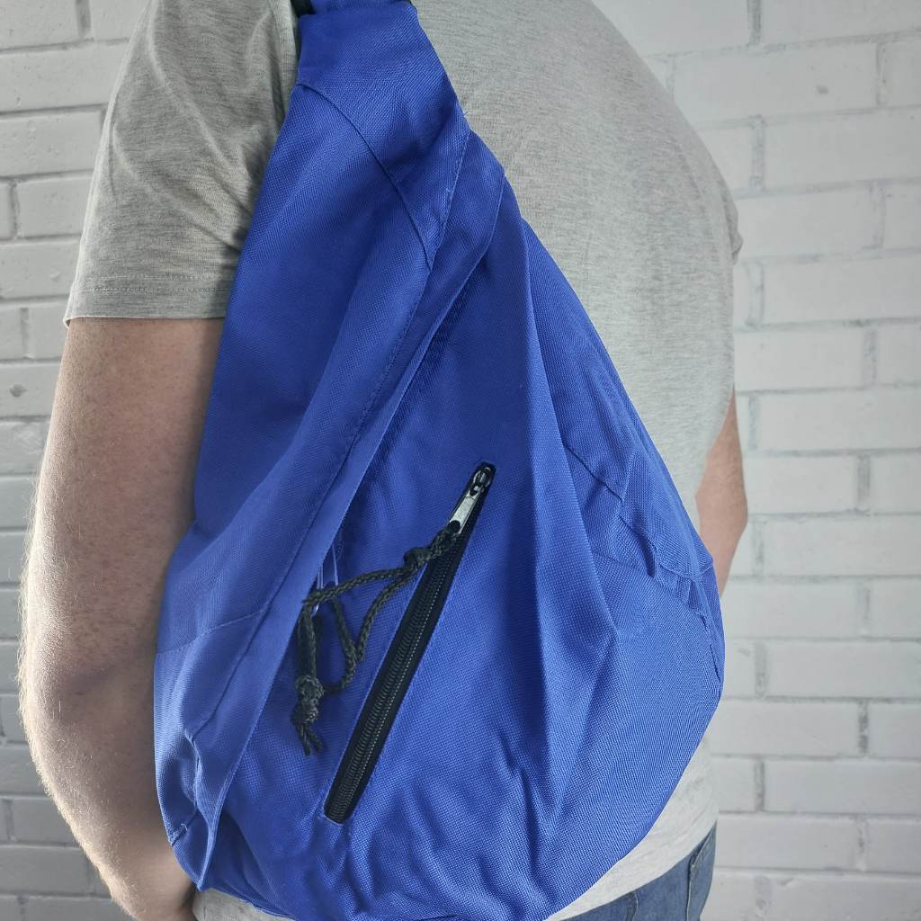 Men's Cross Body Sling Bag Rucksack Backpack Gym Cycling Holiday