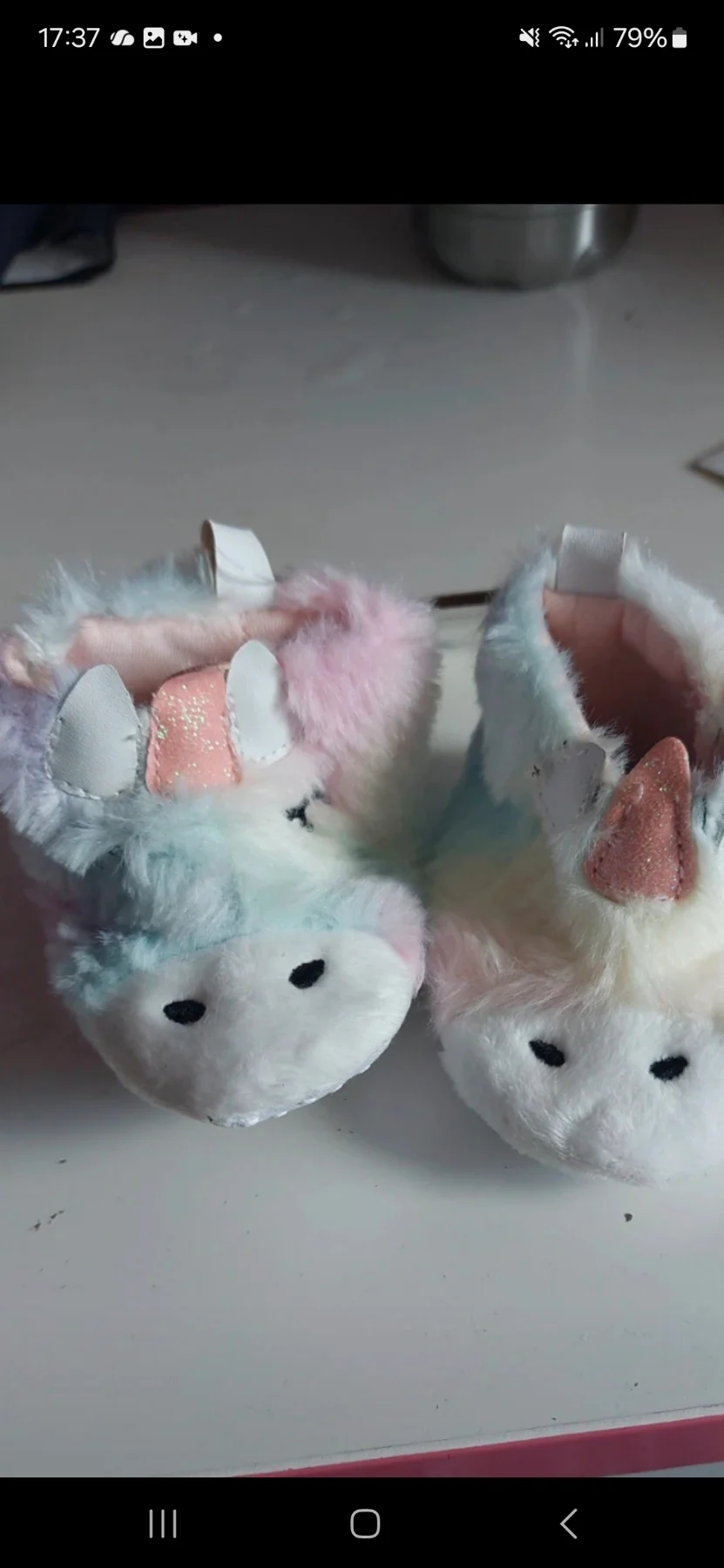 Primark Baby Unicorn Booties, Size: 3-6 Months