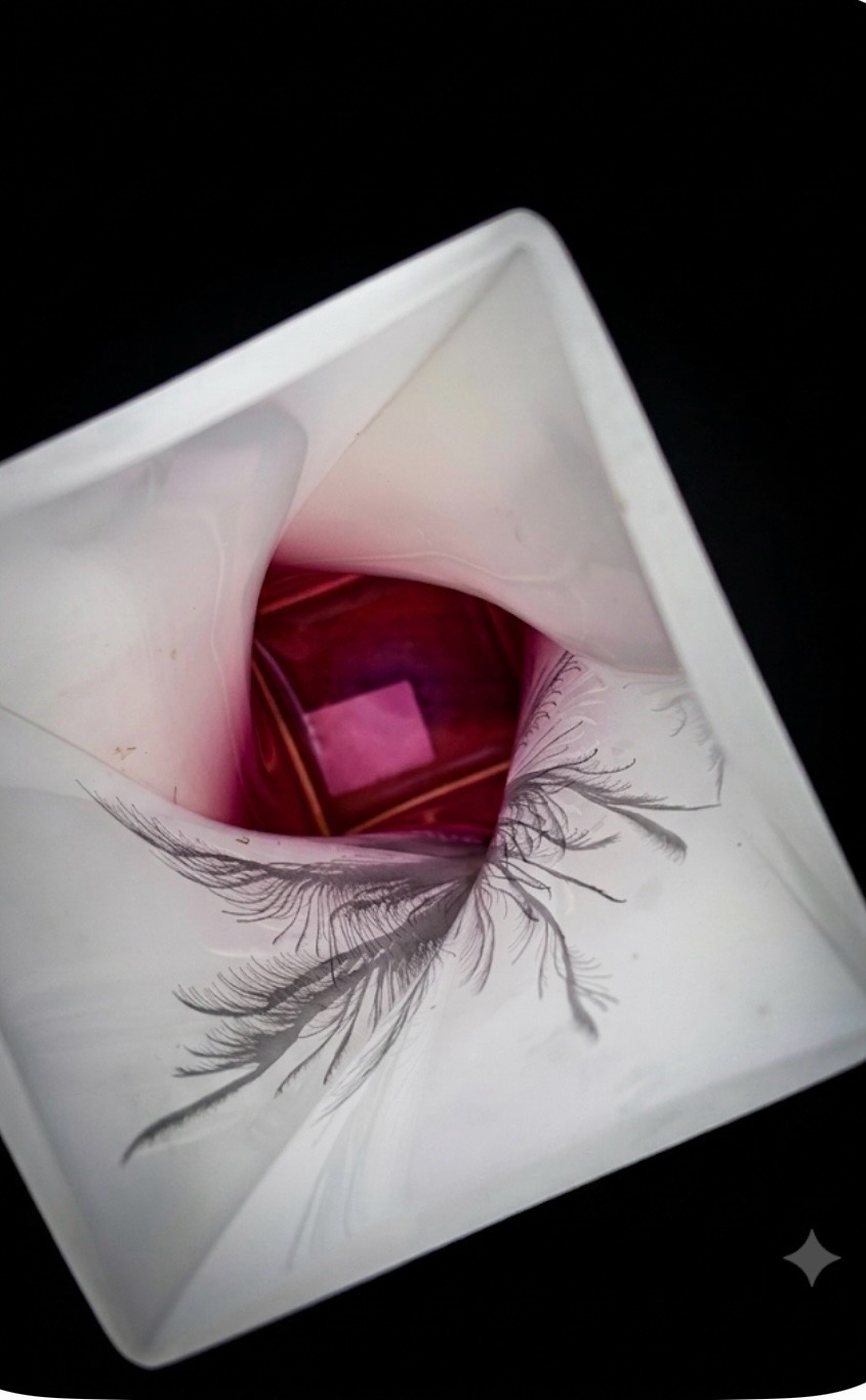 Nobile glass vase