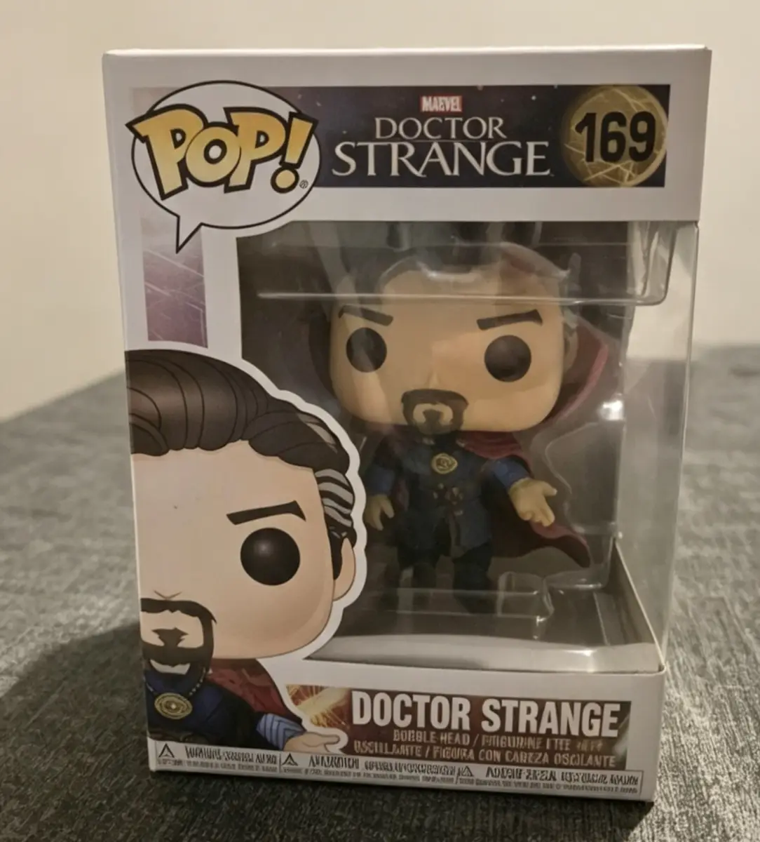 Funko Pop Marvel Doctor Strange #169 Unopened Boxed Figure