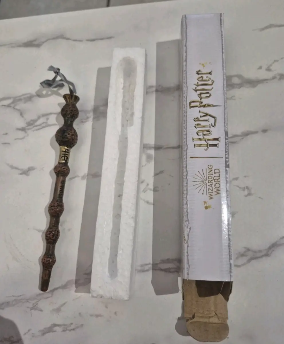 New Harry Potter Elder Wand Collectible Christmas Tree Ornament 6"
