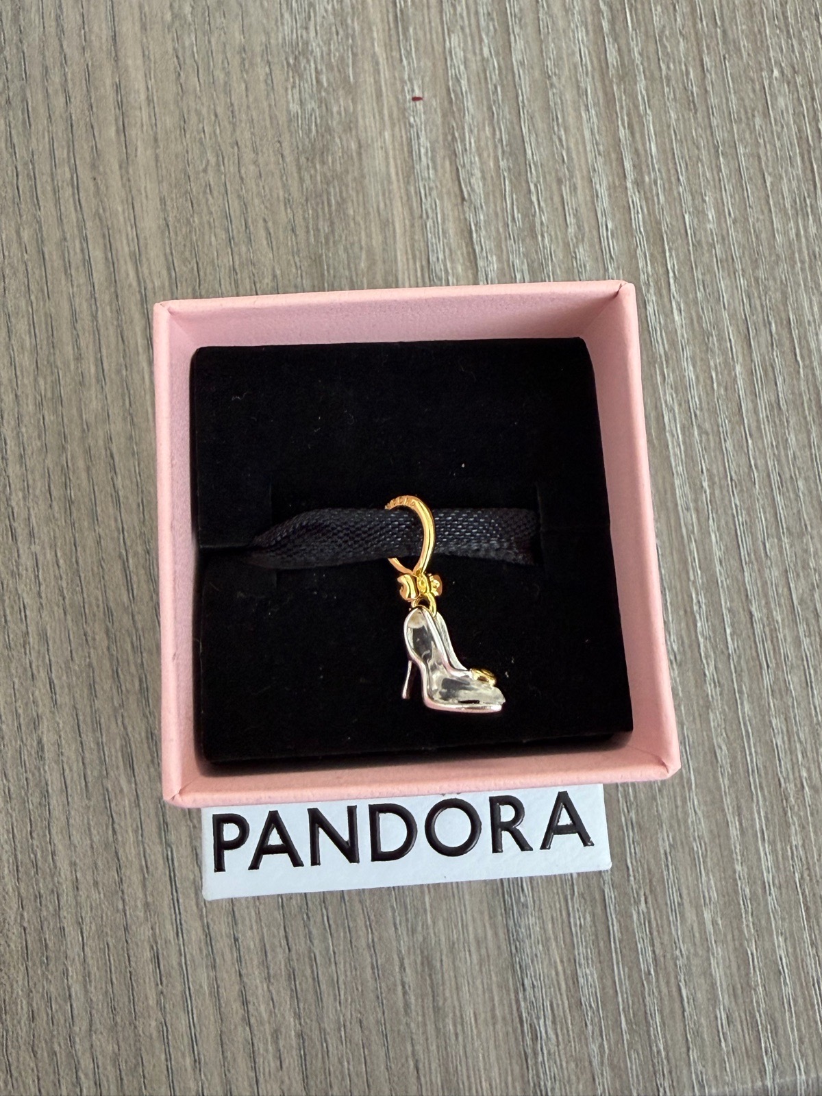 Cinderella heel charm