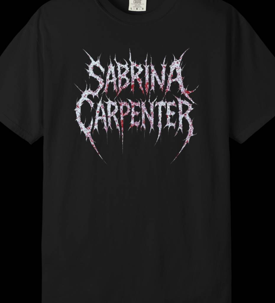 Sabrina Carpenter Gothic style Tshirt