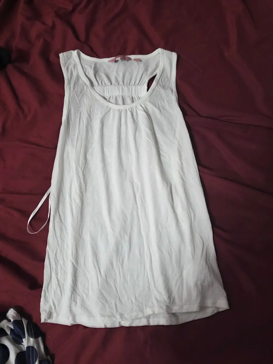 Ted Baker London White Lyocell Tank Top / Camisole - Size 2 (UK 10)