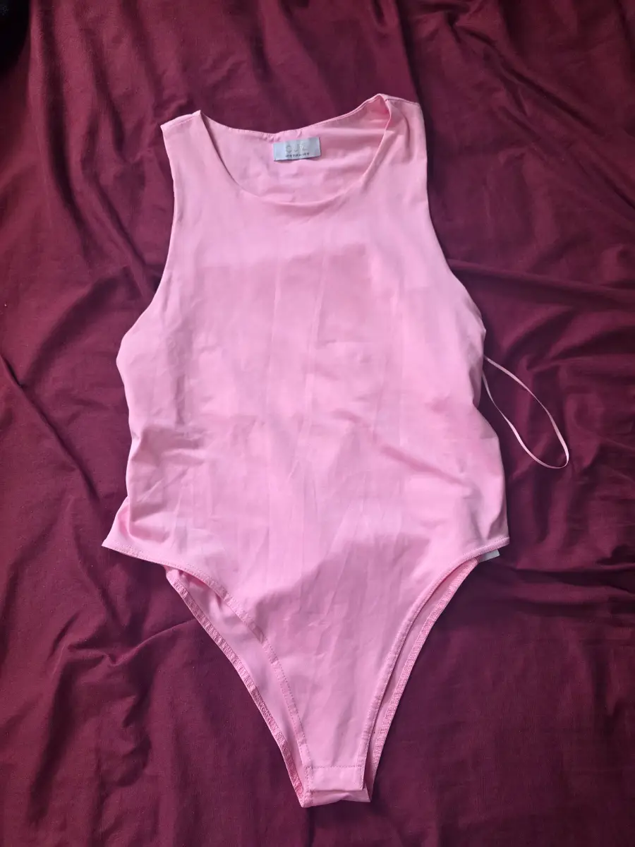 Quiz Bubblegum Pink Sleeveless Bodysuit size 16
