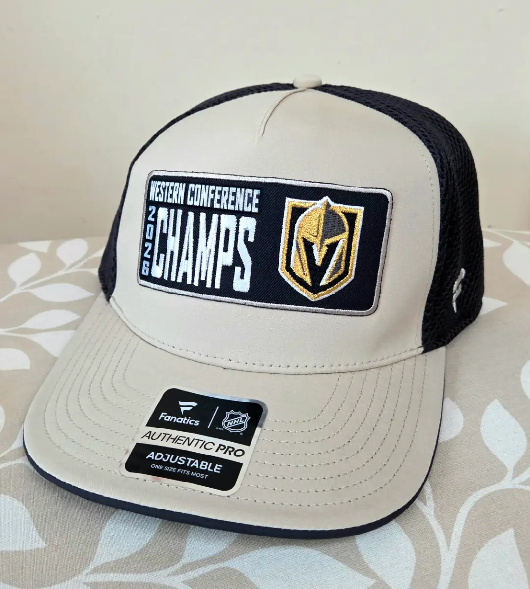 Vegas Golden Knights 2026 Western Champions Authentic Pro Cap