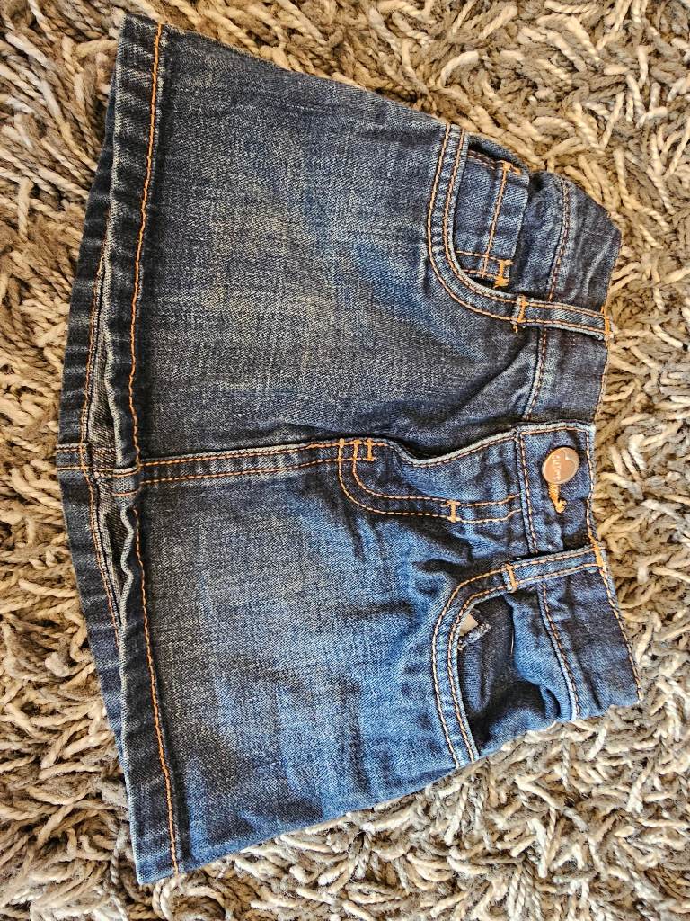 Old navy denim skirt 12-18 months