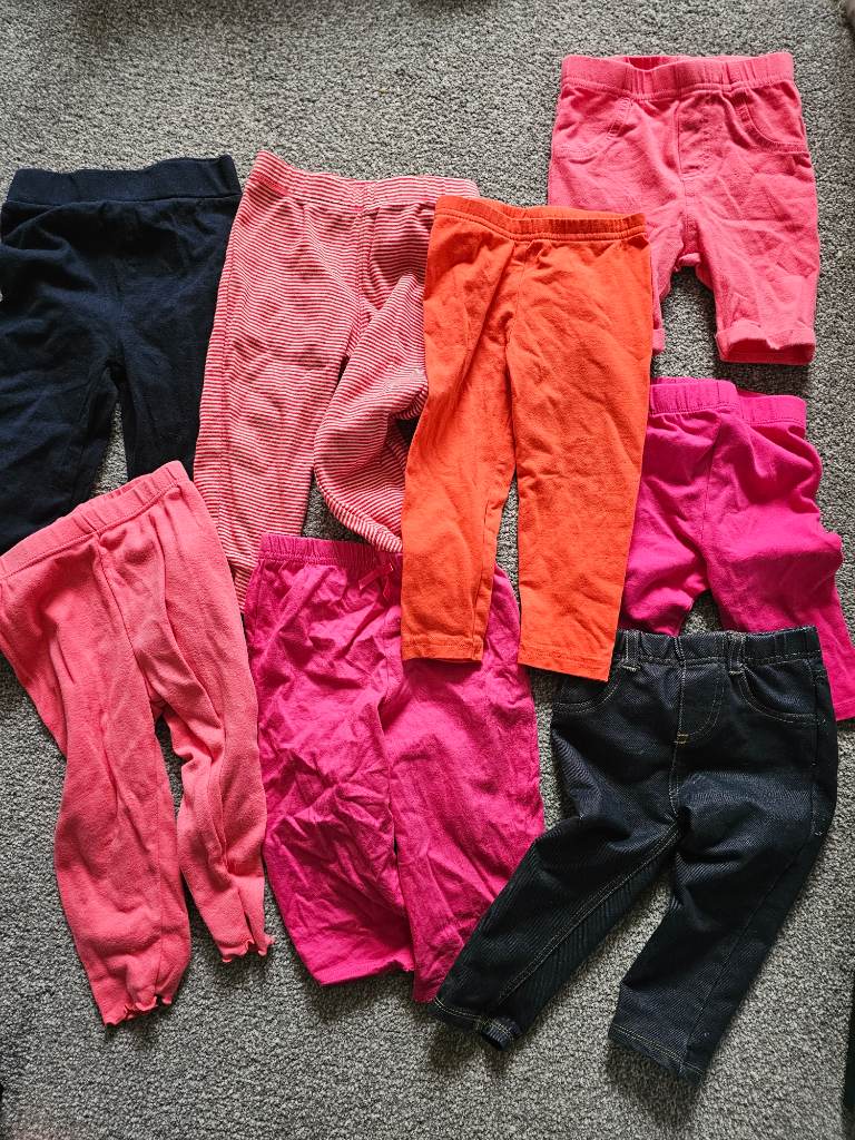 Job lot bundle trousers or 3/4 lengths size 12 months (like 9-12 months)