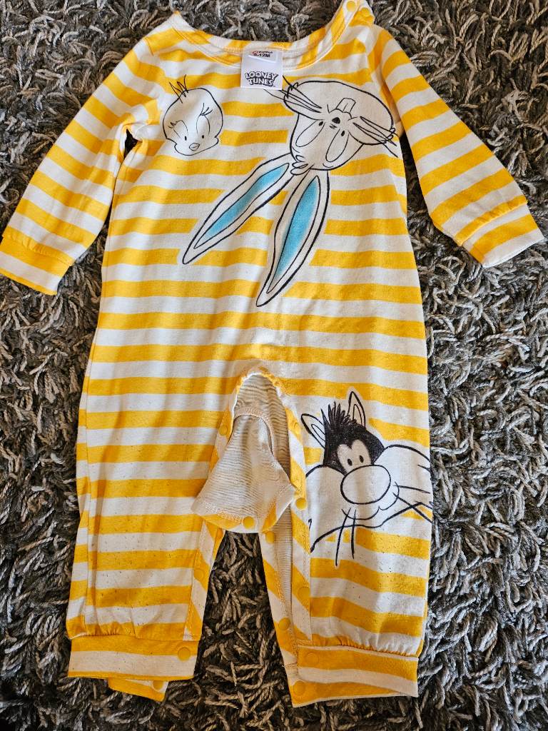 Looney tunes bodysuit 9-12 months