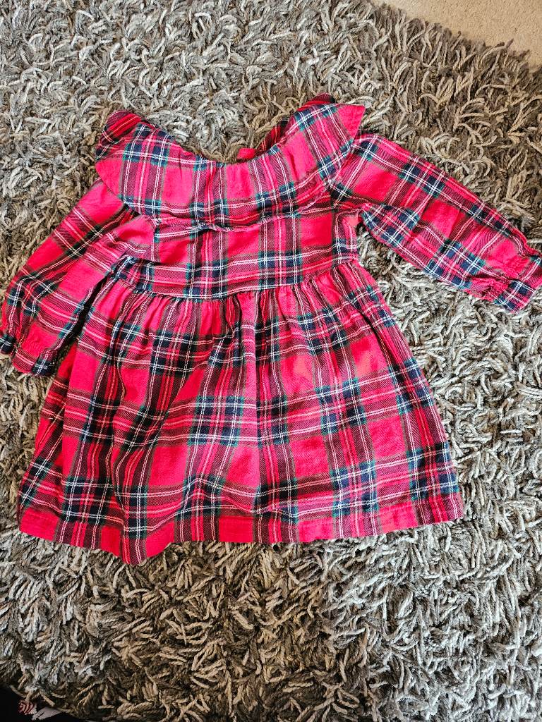 George 9-12 months tartan style dress