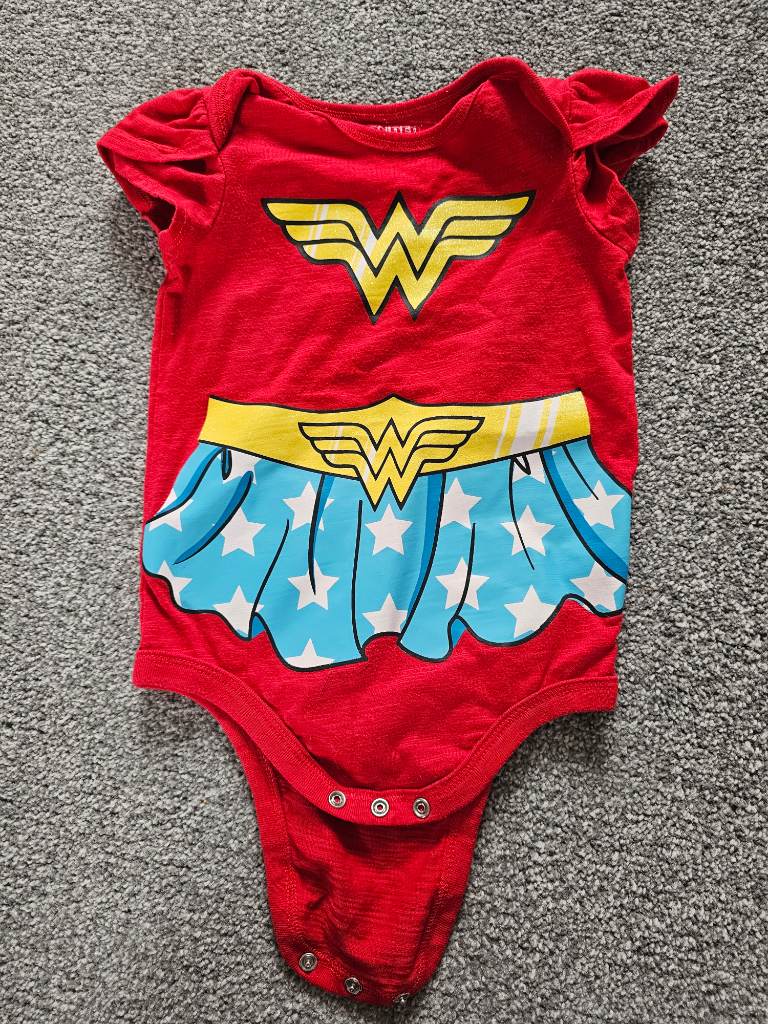 Wonder woman vest toddler 18 months