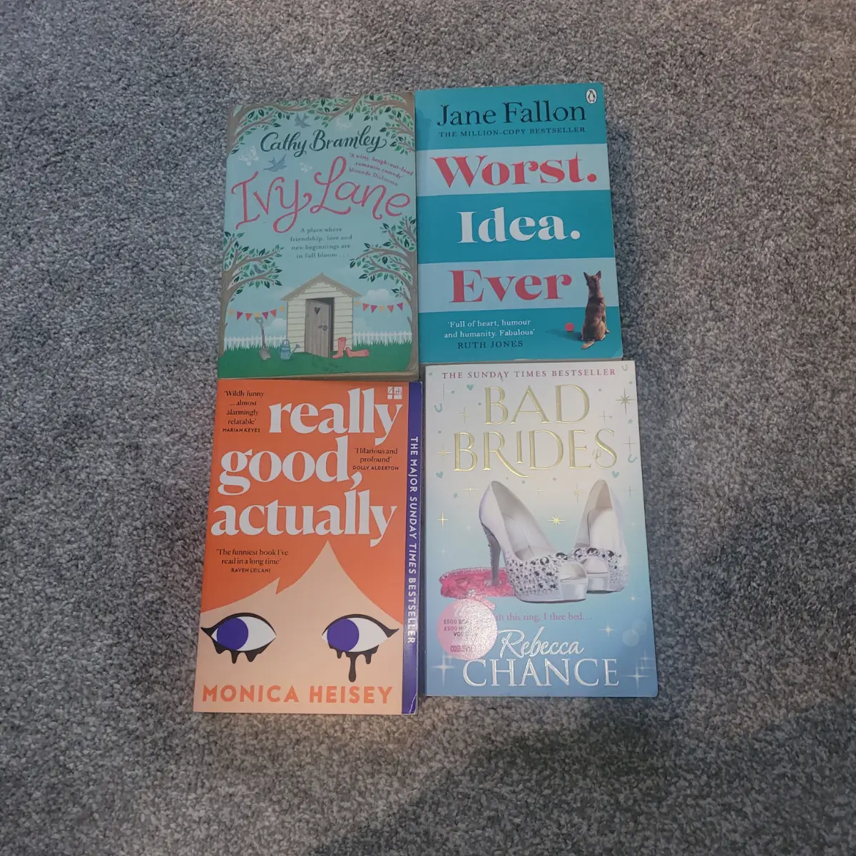 4 X book bundle