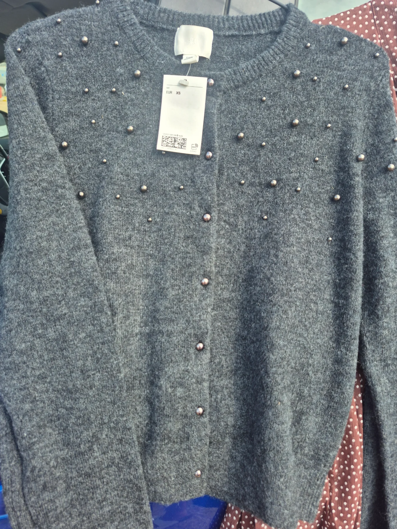 Xs h&m cardigan new grey