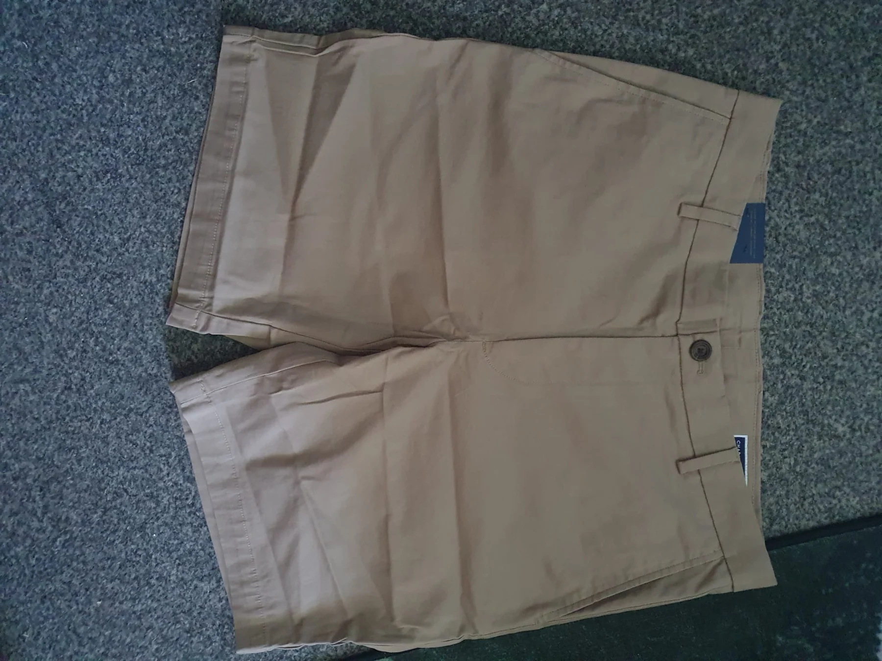 Charles tywhitt taupe cottom shorts 32