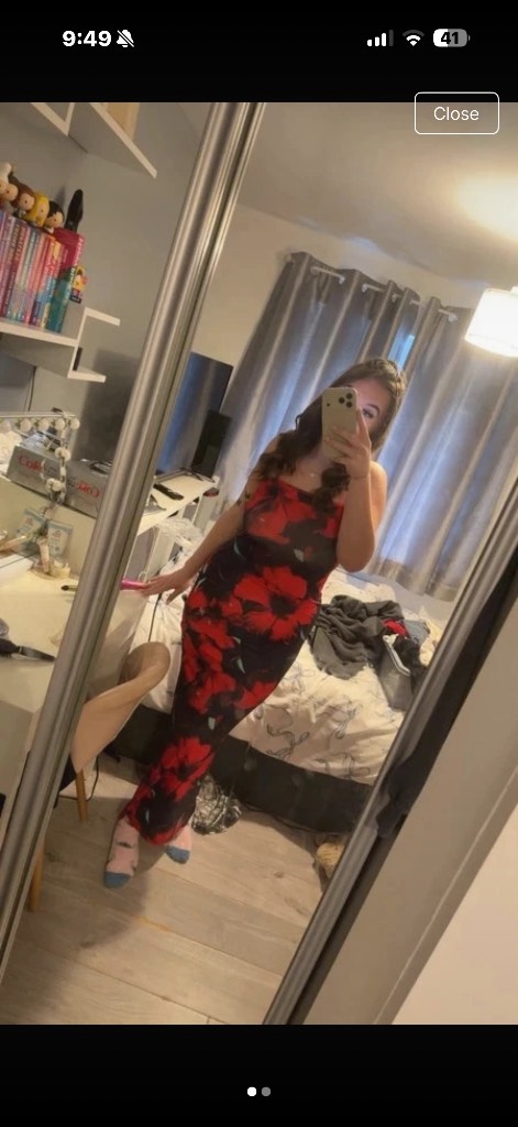 Floral maxi dress