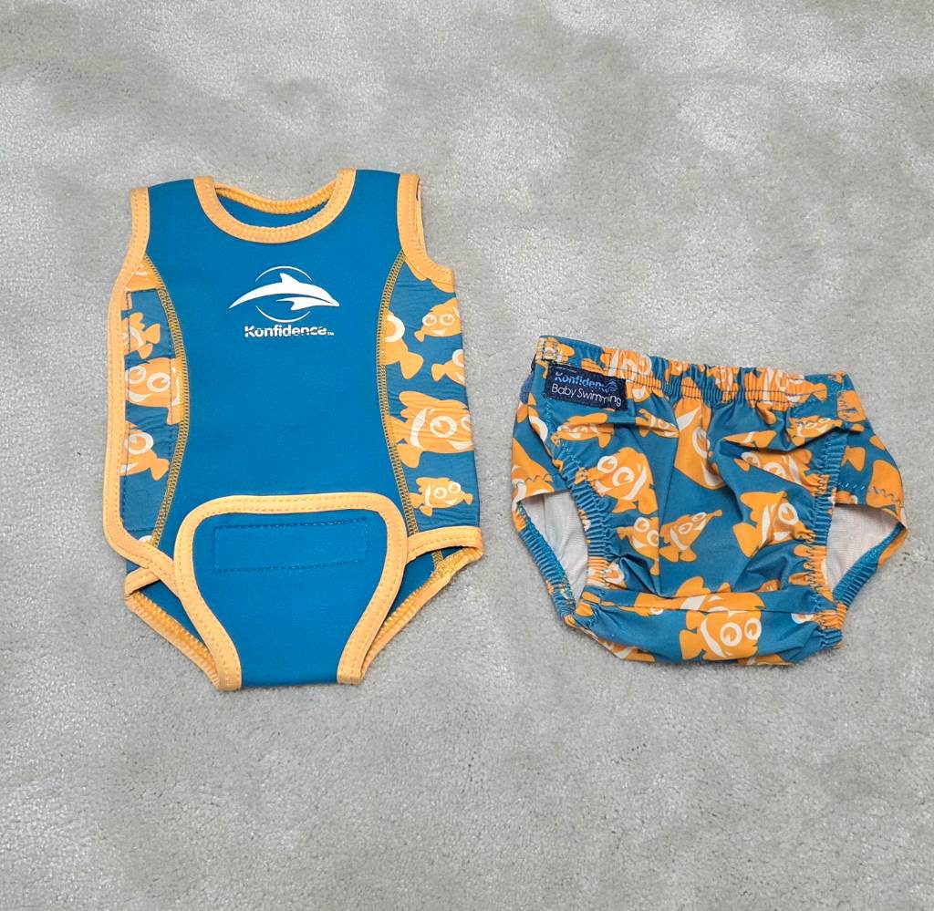 Konfidence warm swimmimg wrap & nappy cover