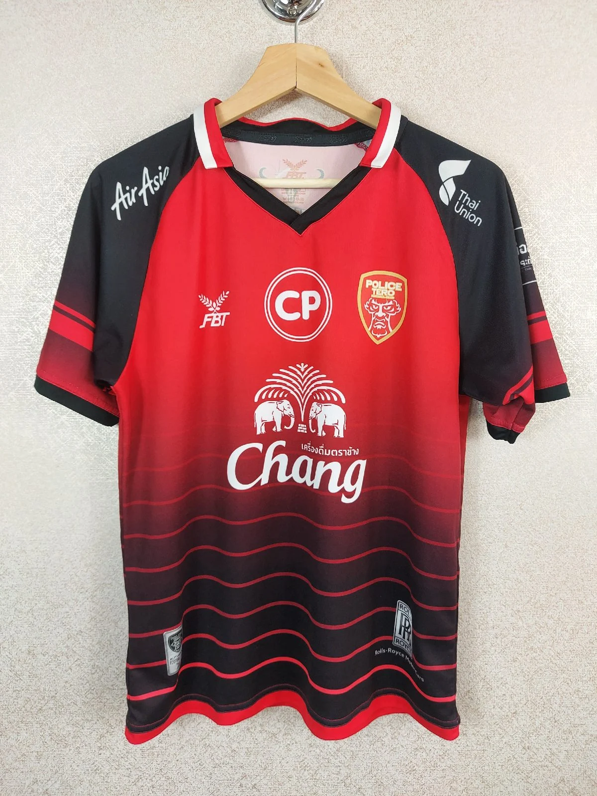 Police Tero FC 2018 Home Shirt Thailand Football Soccer Jersey FBT BEC Size S