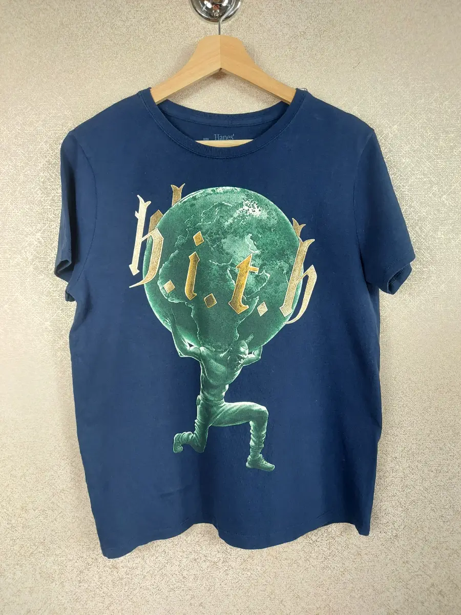 Stormzy H.I.T.H Tour T-shirt Size M Navy Blue Heavy Is The Head Merch Rap VGC