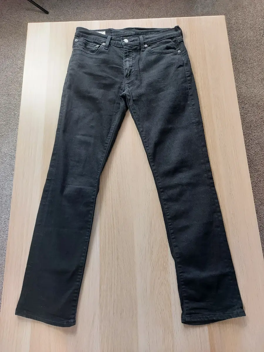 Levis 511 Slim Fit Black Jeans Men's W32 L32 Denim Trousers Stretch Levi Strauss