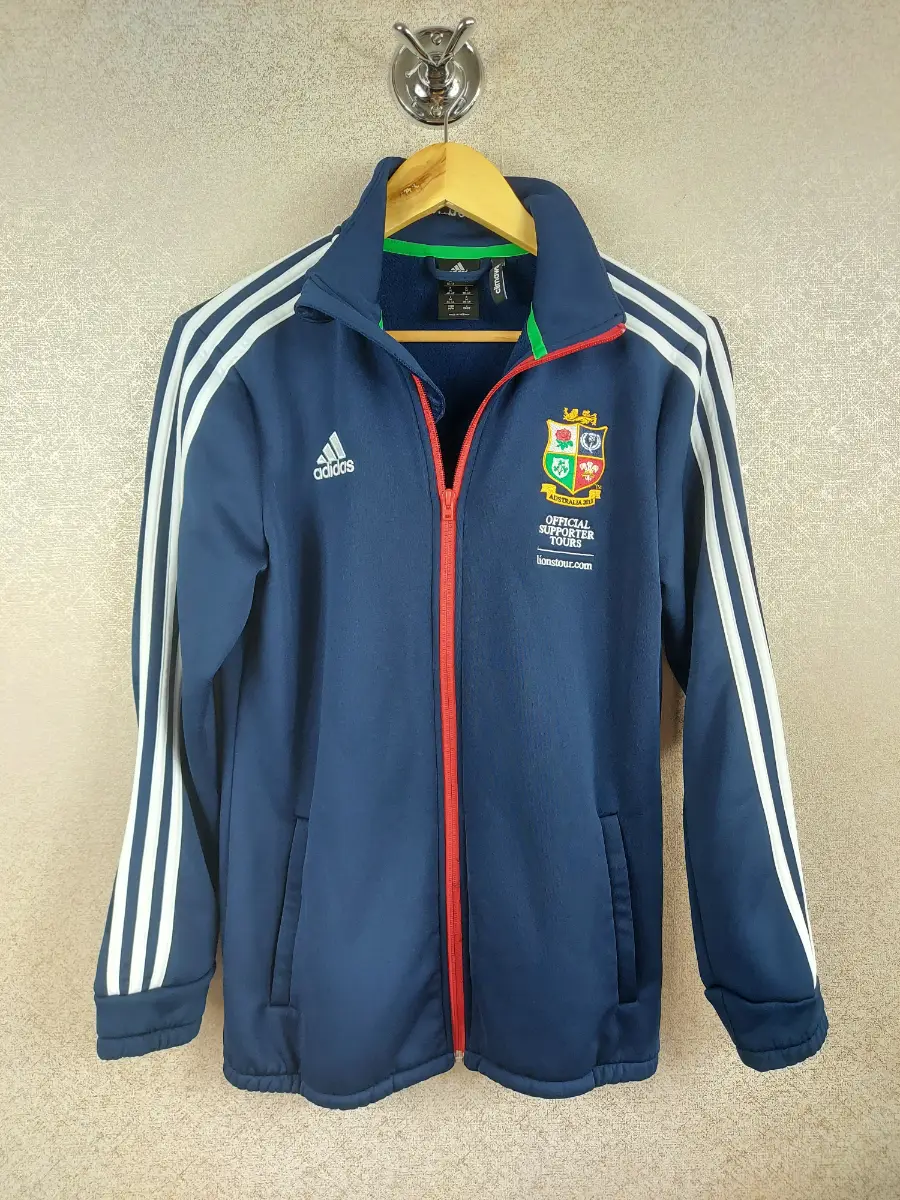 Adidas British & Irish Lions 2013 Rugby Track Jacket Navy Blue Size M 12/14 VGC