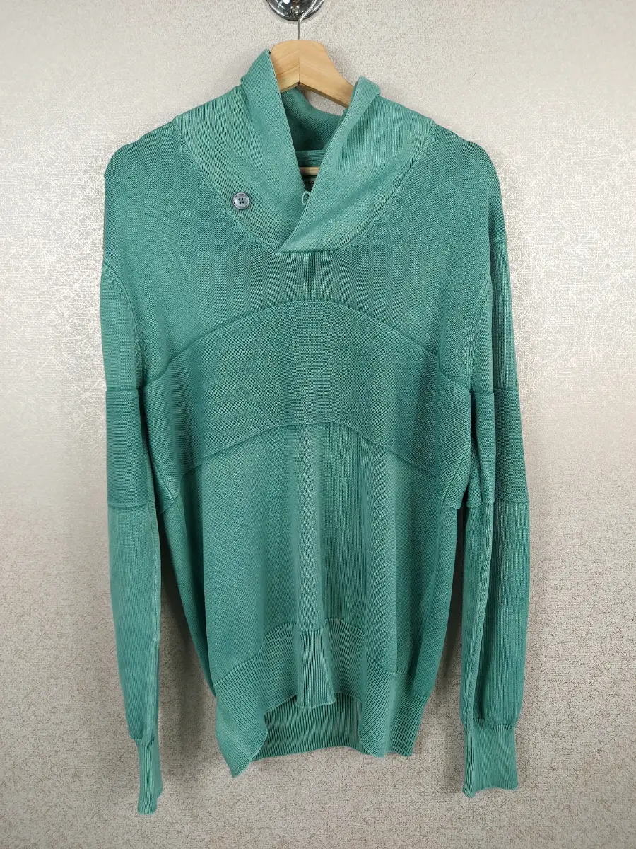 Gant Michael Bastian Galapagos Shawl Neck Sweater Jumper Green Men's Large Rare
