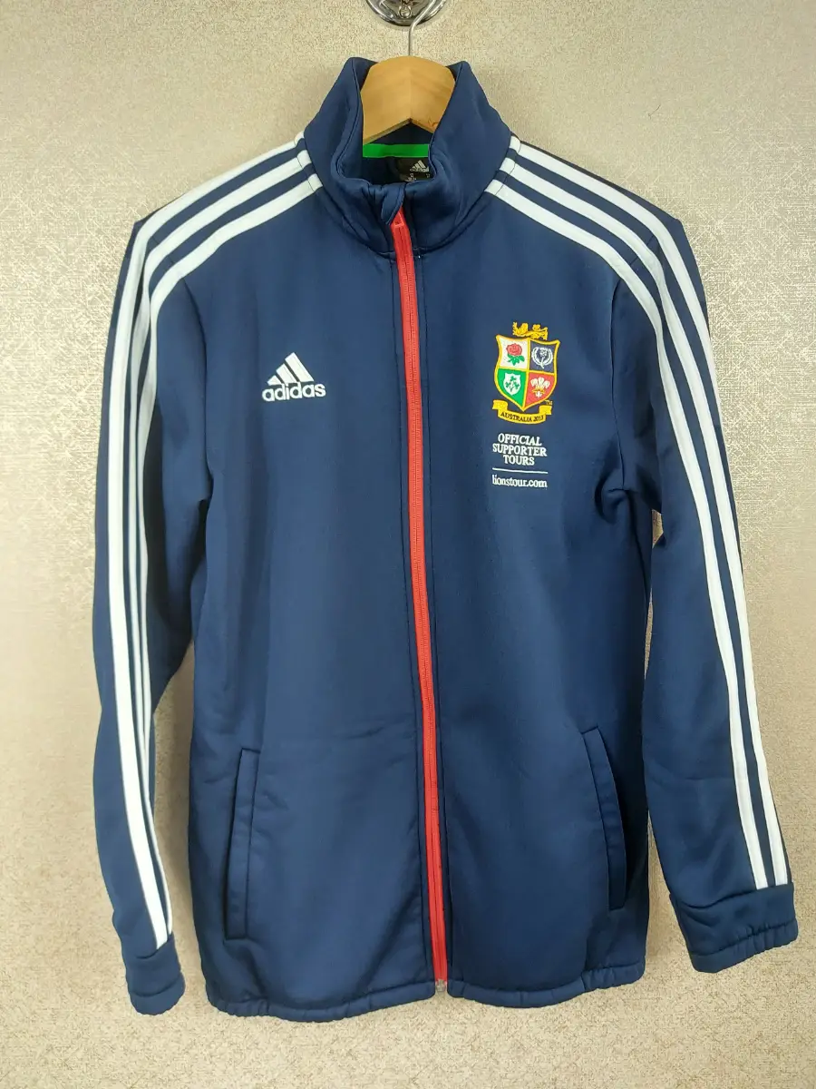 Adidas British Lions Rugby Jacket Women's M 12 14 Navy Climawarm Australia 2013