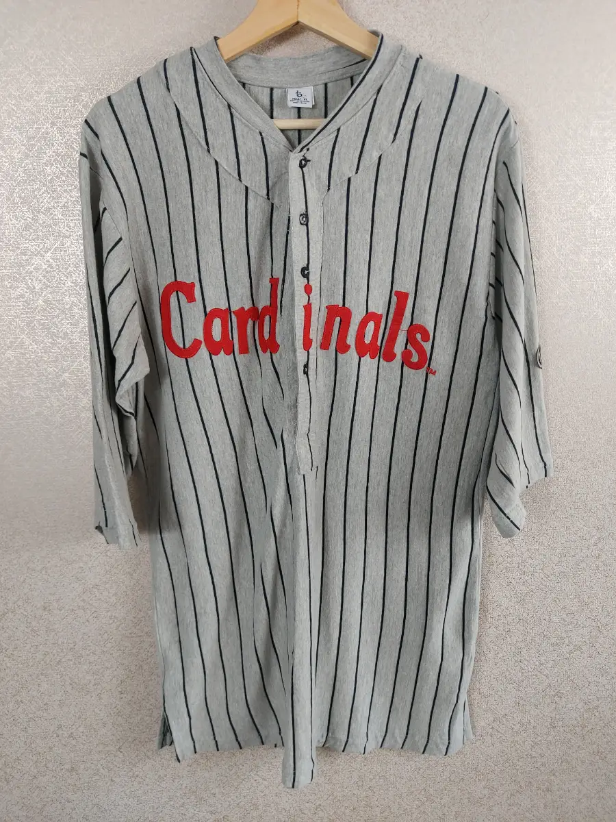St Lois Cardinals 1919 Throwback Baseball Jersey Fabick 100 Years Men's XL GC
