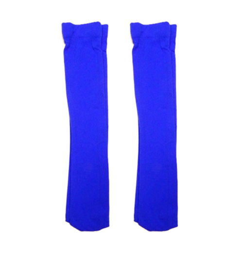 1 Pair of Royal Blue Knee Highs Pop Socks 60 Denier Opaque Short Tights Boho Lagenlook