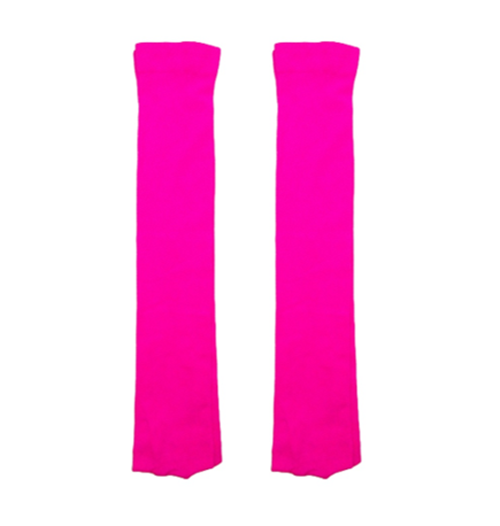 1 Pair of Hot Pink Knee Highs Pop Socks 60 Denier Opaque Short Tights Boho Lagenlook