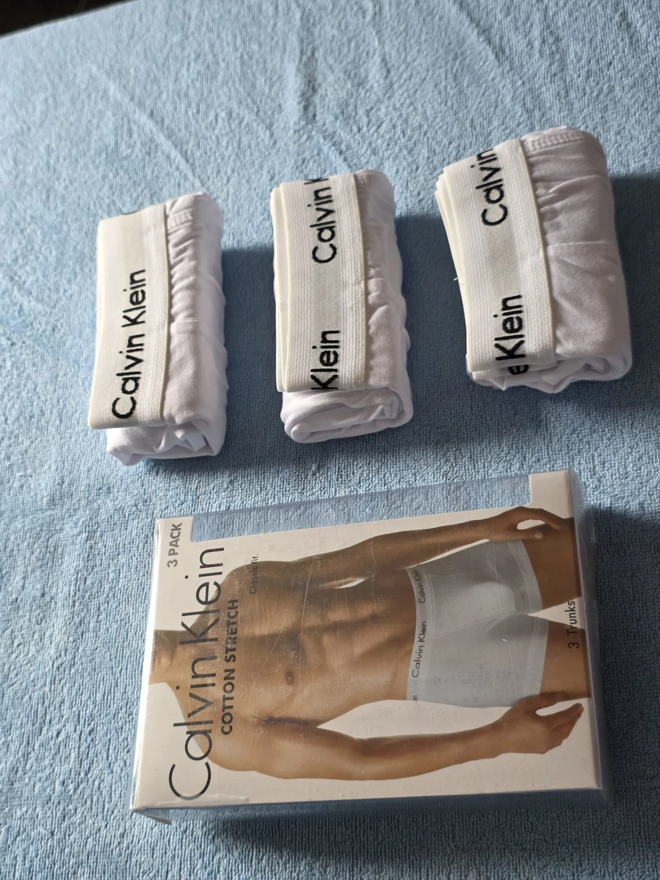 Calvin Klein mens underwear white size medium
