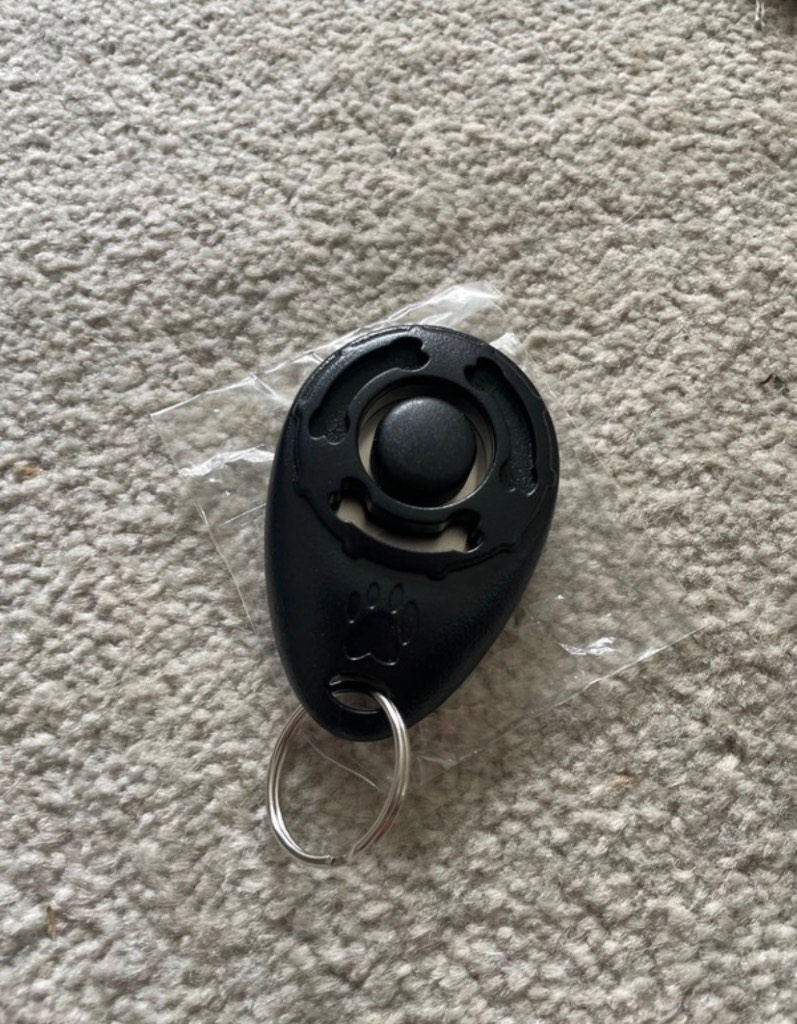 Dog training clicker
