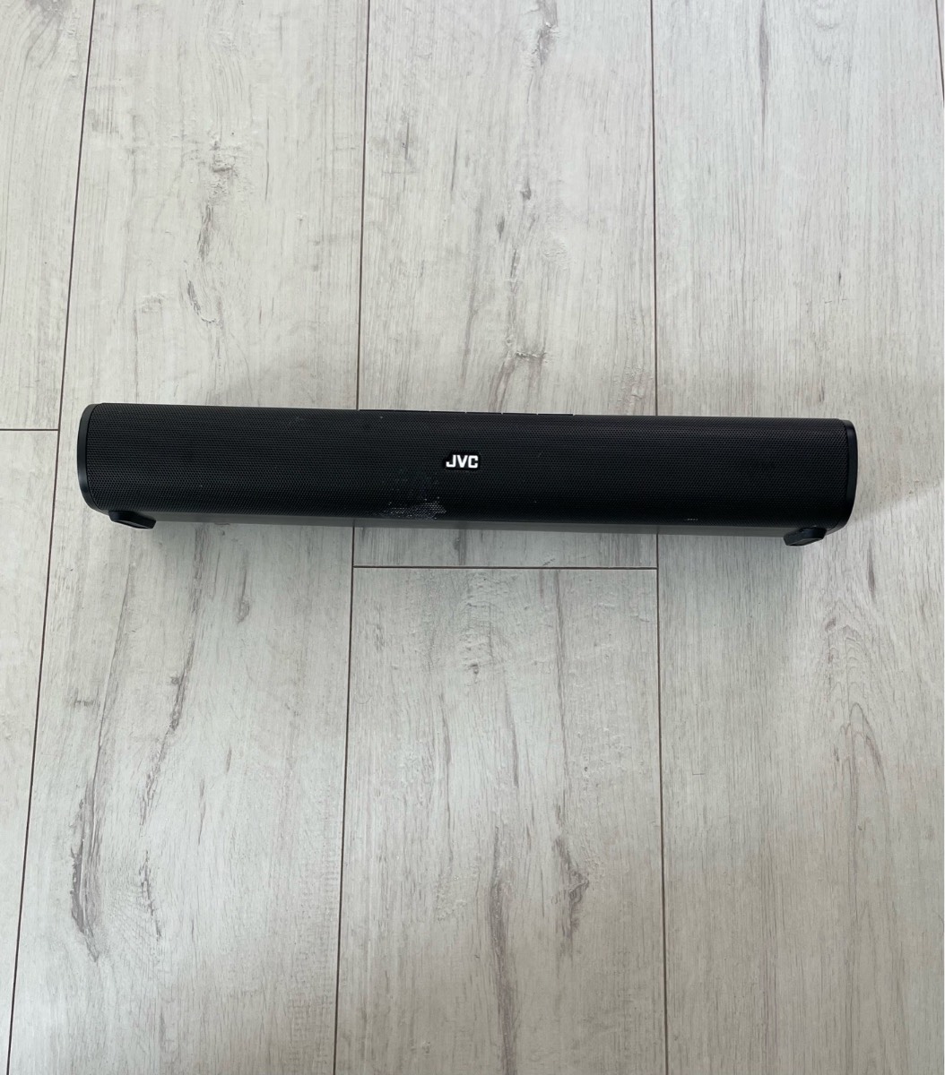 JVC TH-D227B 2.0CH Mini Soundbar Tested Working Speaker  No Remote