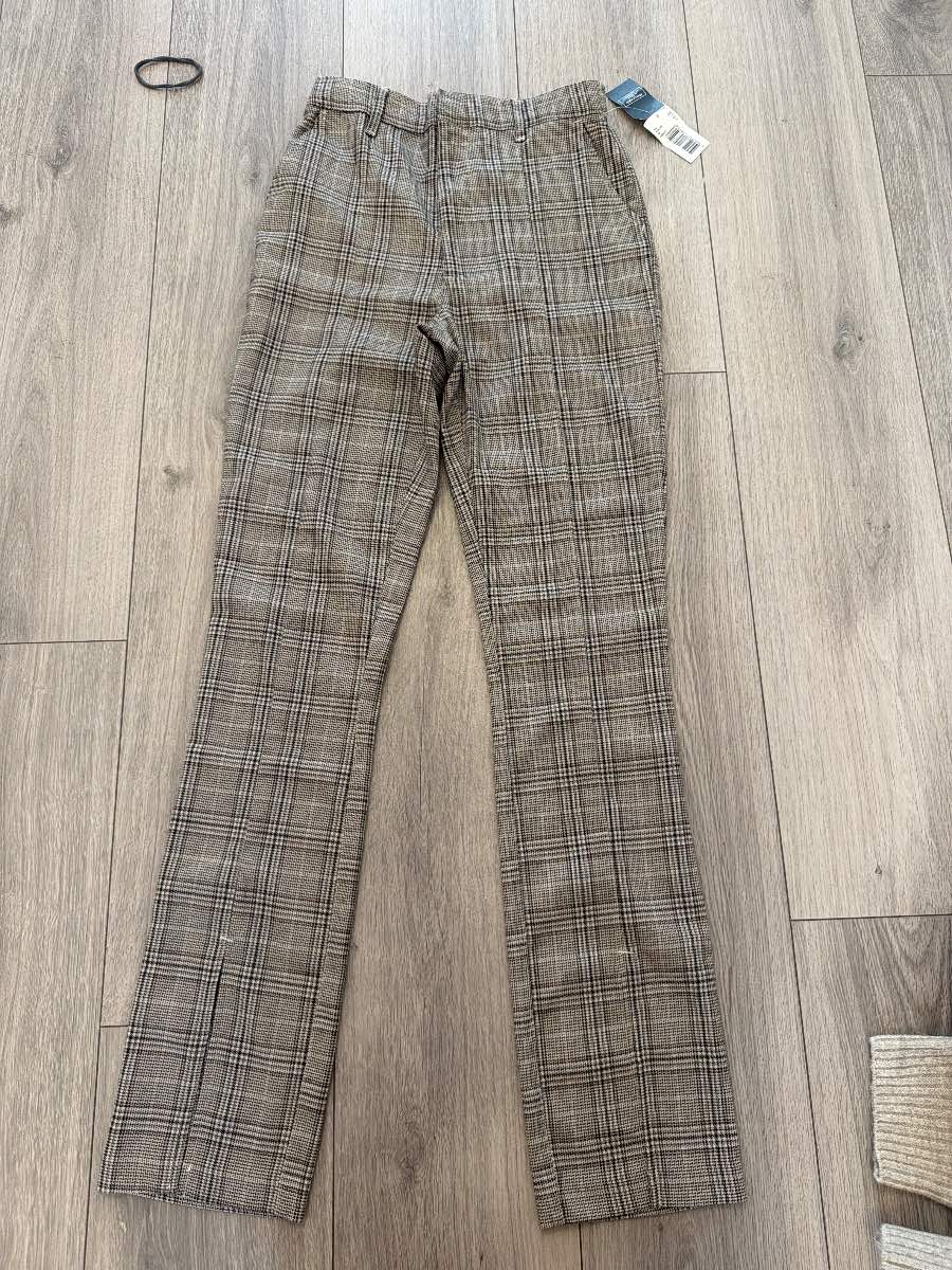 Abercrombie fitch trousers the skinny ultra high rise size uk 6