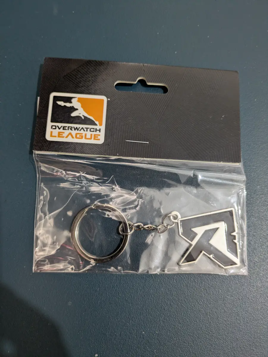 Toronto Defiant Overwatch league keyring