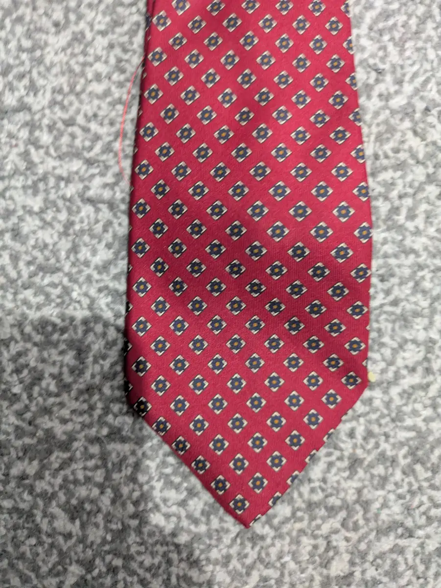St Michael  red silk tie