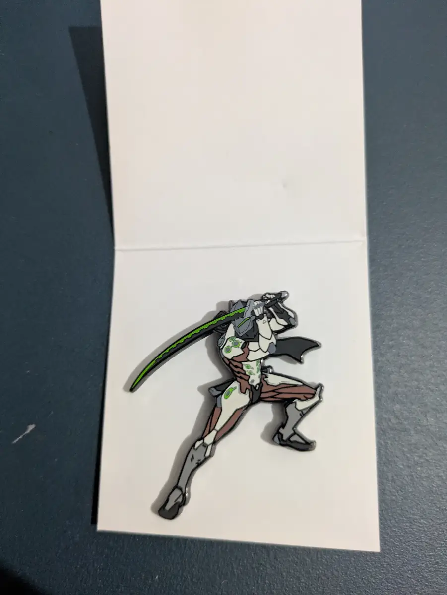 Genji lapel pin