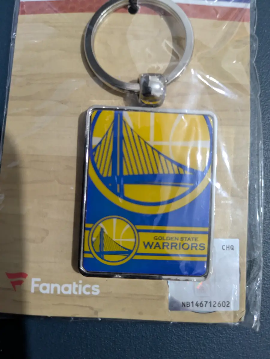 NBA Golden State Warriors keyring