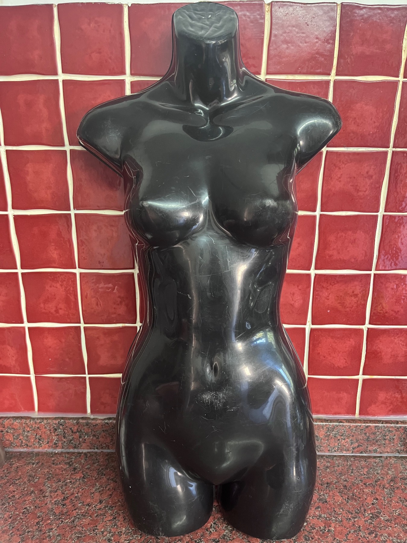 Black mannequin