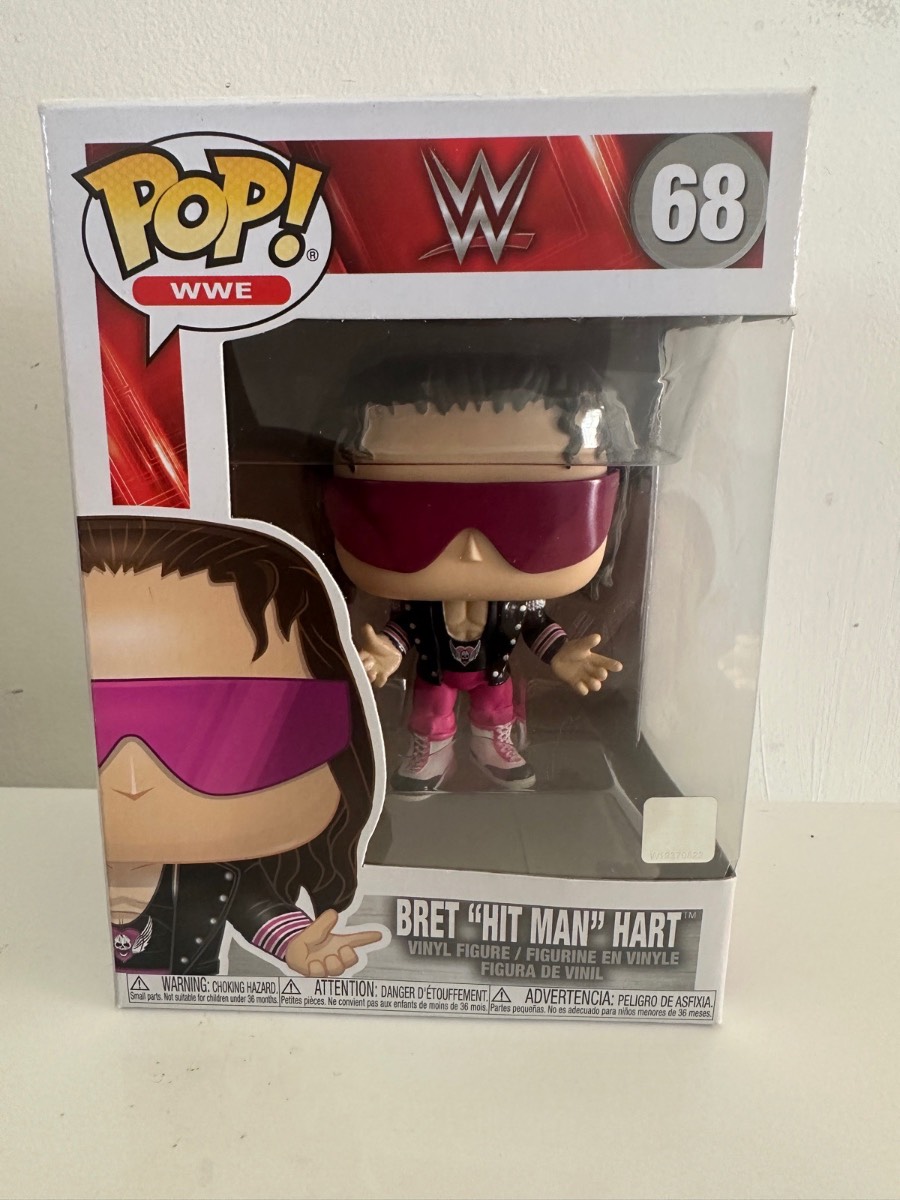 Funko Pop! WWE Bret “Hit Man” Hart #66