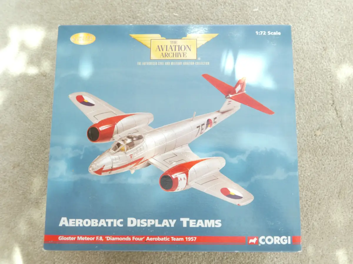 Corgi Aviation Aerobatic Team Gloster Meteor F.8 'Diamonds Four' AA35006