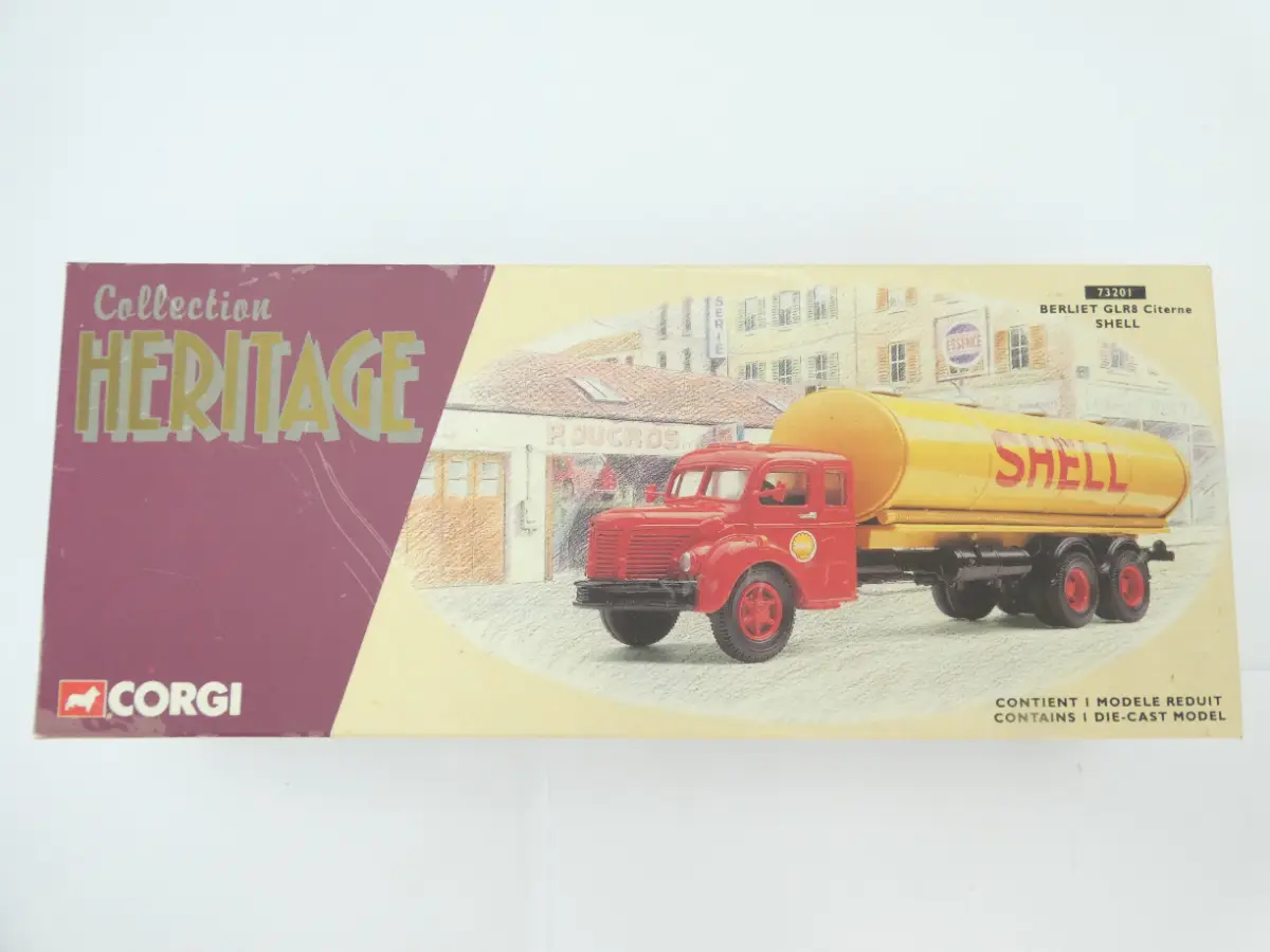 Corgi Collection heritage 1:50 Berliet GLR8 Citerne – Shell 73201